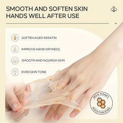 Milk Honey Hand Wax Moisturizing Mask Dead Skin Remover 50g