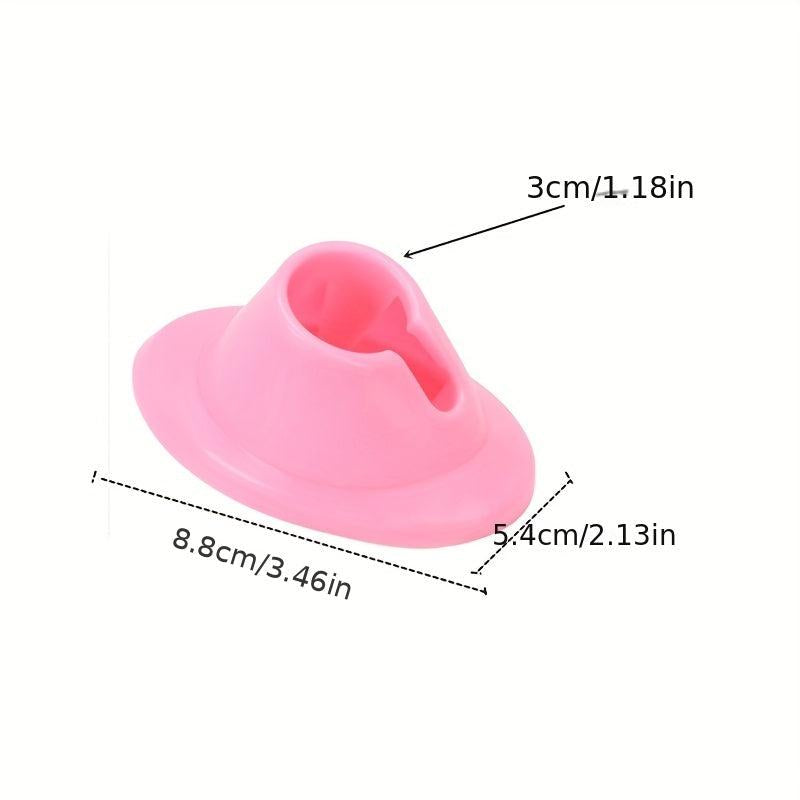 Silicone Nail Polish Base Holder Manicure Display Organizer
