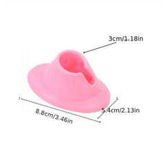 Silicone Nail Polish Base Holder Manicure Display Organizer
