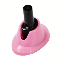 Silicone Nail Polish Base Holder Manicure Display Organizer
