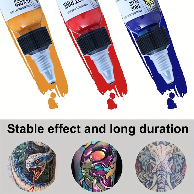 14pcs Tattoo Ink Set Professional Tattoo Pigment Set Long Lasting