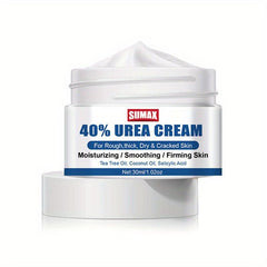 Urea Cream 30ml Foot Cream - Moisturizer for Heels, Knees, Elbows & Hands