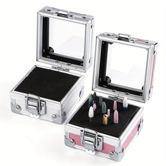 Nail Drill Bit Holder Storage Box Nail Drill Grinding Bit Stand Display
