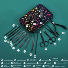 Personal Care Nail Clipper Kit Professional Pedicure Set