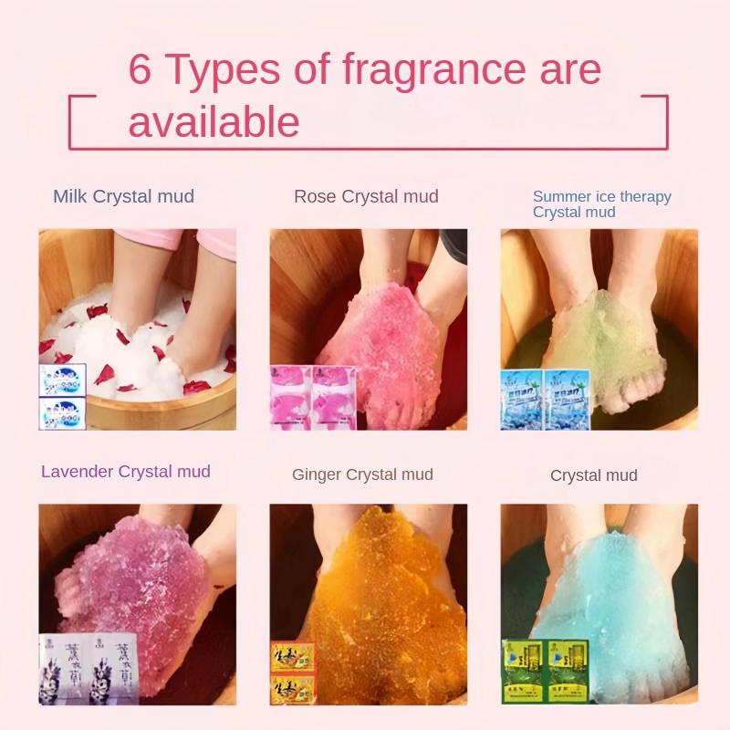 Foot Bath Spa Jelly Spa Pedicure Spa Bubble Foot Bath Spa Foot Salt Soak