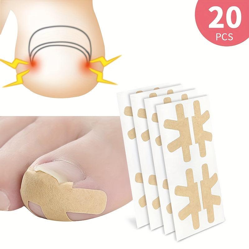 Ingrown Toenail Correction Stickers 40PCS Paronychia Toe Nail Healing