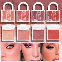 4 Colors Lock Blush Vitality Air Nude Makeup Natural Sun Red Contour