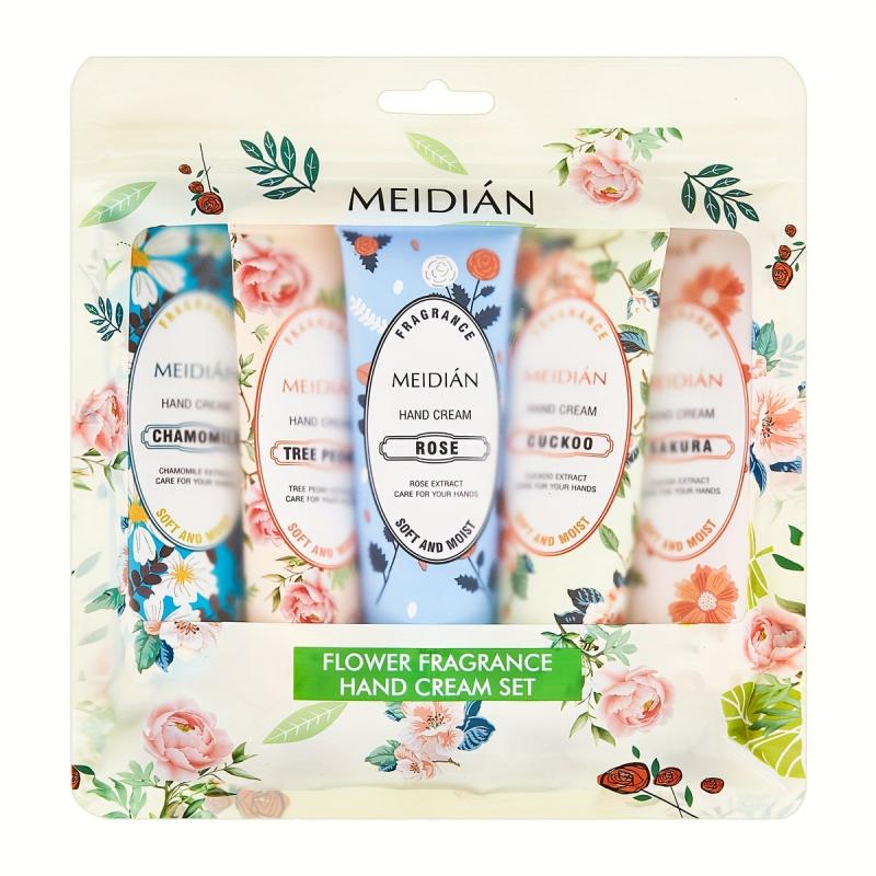 Fruity Fragrance Hand Cream Gift Set for Dry Skin, Moisturizing and Nourishing