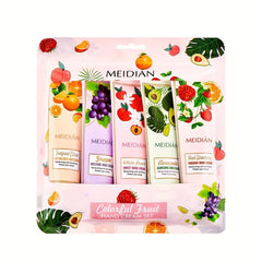 Fruity Fragrance Hand Cream Gift Set for Dry Skin, Moisturizing and Nourishing