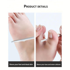 Steel Pedicure Scrapers Callus Remover Foot File Dead Skin Remover