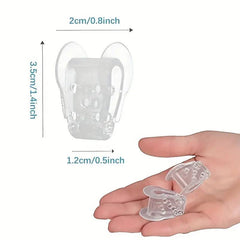 Silicone Toe Separators for Overlapping Toes - Toe Stretcher Divider Guards