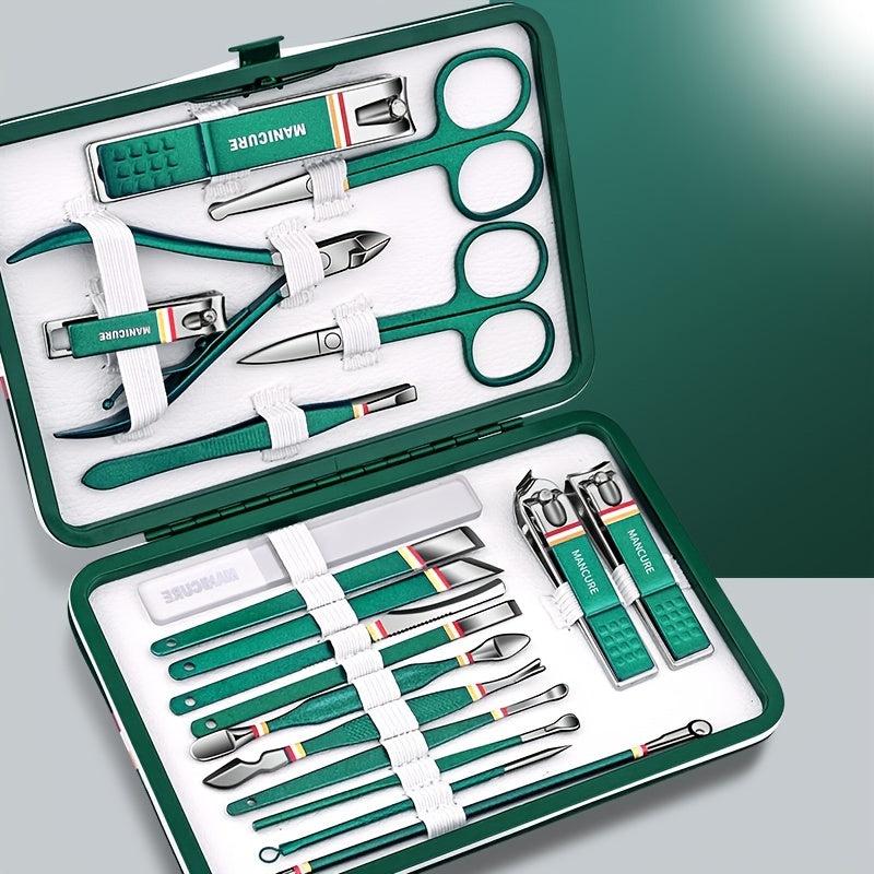 Nail Clipper Kit 9 11 13 15 18 Pcs Manicure Set For Men And Women