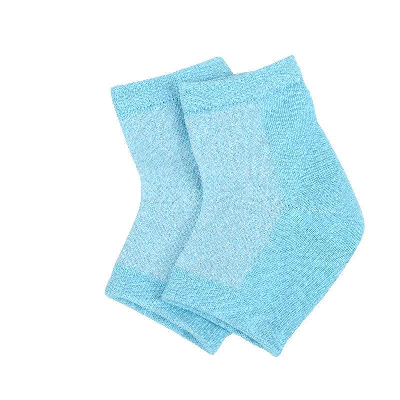 Colorful Silicone Moisturizing Gel Heel Socks Cracked Foot Skin Care Protectors