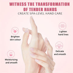 5 Pcs Strawberry Fragrance Hand Cream for Dry Skin, Moisturizing & Nourishing
