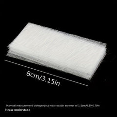 20pcs Glass Fiber Sheet Set Manicure Extension Fiber Silk Nail Anti-cracking