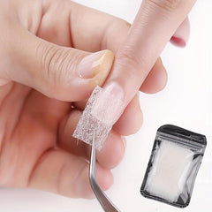 20pcs Glass Fiber Sheet Set Manicure Extension Fiber Silk Nail Anti-cracking