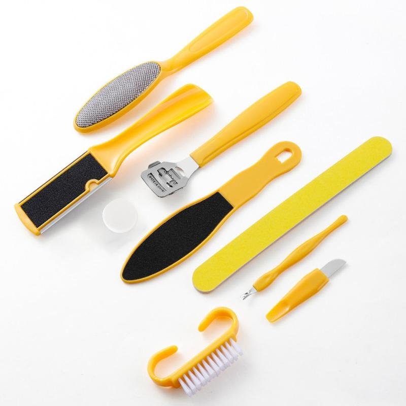 9 Pcs Foot Care Pedicure Kit for Dead Skin Removal