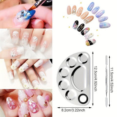 33 Pcs Acrylic Nail Art Brushes Set Nail Dotting Tools Nail Dust Brush Striping