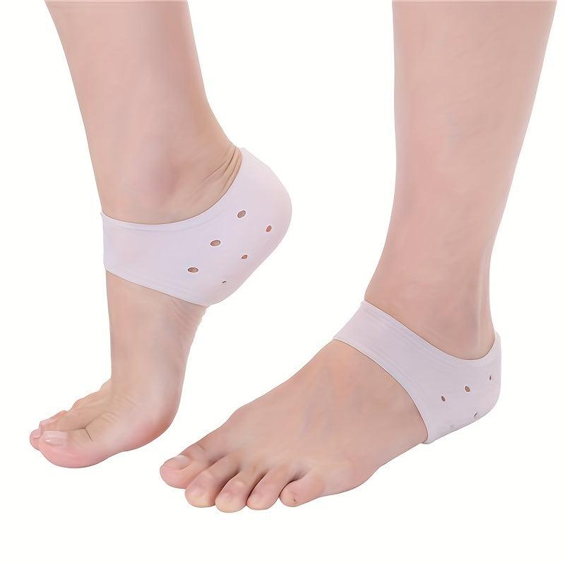 Silicone Heel Protector Gel Cups for Daily Foot Care - 2pcs