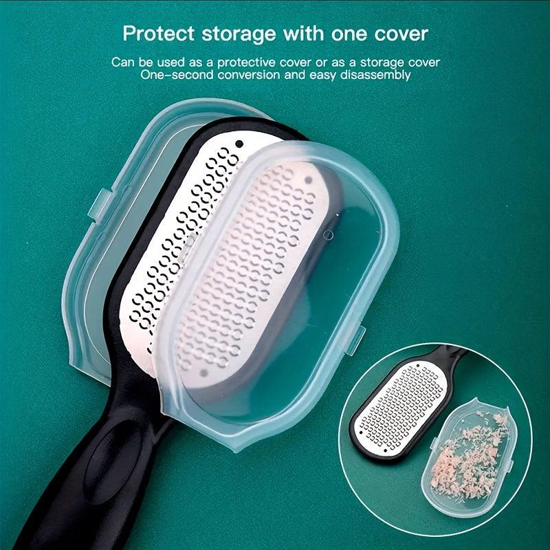 Stainless Steel Foot File with Storage Box