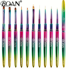 BQAN Star Gradient Nail Art Brush- Diamond Gradient Nail Brush