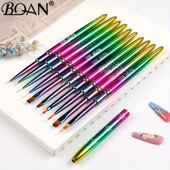 BQAN Star Gradient Nail Art Brush- Diamond Gradient Nail Brush
