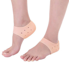 Silicone Gel Heel Protectors 4 Pcs for Dry Cracked Feet