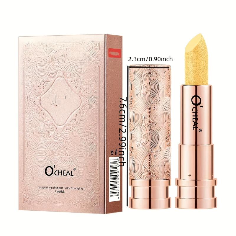 Carotene Moisturizing Hydrating Lip Balm Temperature Changing Lipstick