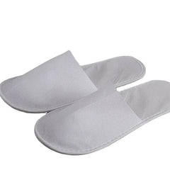 Disposable Spa Slippers Bulk Pack of 100 Throw Away Hotel House Slippers