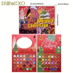 70 Colors Eyeshadow Palette Matte Pearly Sequin Finish Long Lasting Makeup