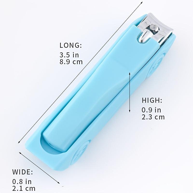 Stainless Steel Car Shape Nail Clipper With Storage
