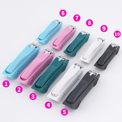 Stainless Steel Car Shape Nail Clipper With Storage