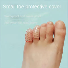 5pcs Clear Toe Protectors for Painful Toe Problems