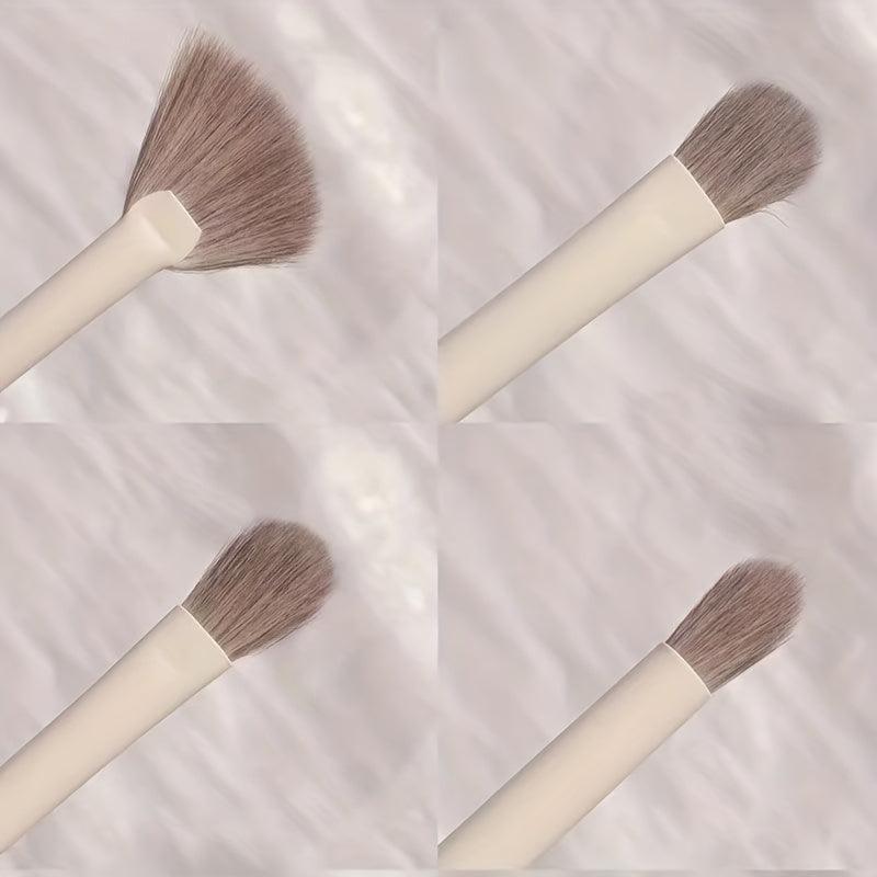 10Pcs Soft Fluffy Makeup Brushes Set Kit For Foundation Eye Shadow Concealer