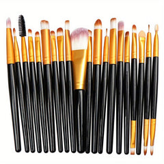 20pcs Makeup Brush Set for Beginners