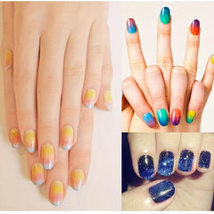 DIY Gradient Tool Art Nails Creative Fade Sponge Nail Polish