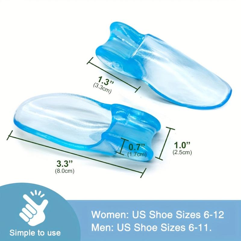 Silicone Toe Separators for Pedicure & Nail Art - Bunion Correctors