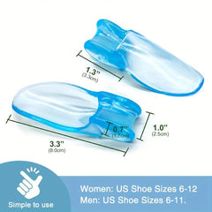 Silicone Toe Separators for Pedicure & Nail Art - Bunion Correctors
