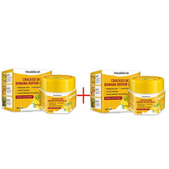 Banana Foot Cream for Dry Cracked Feet, Heel Moisturizer