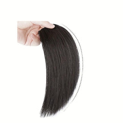 Short Fluffy Top Hair Pad Synthetic Hair Extensions For Women