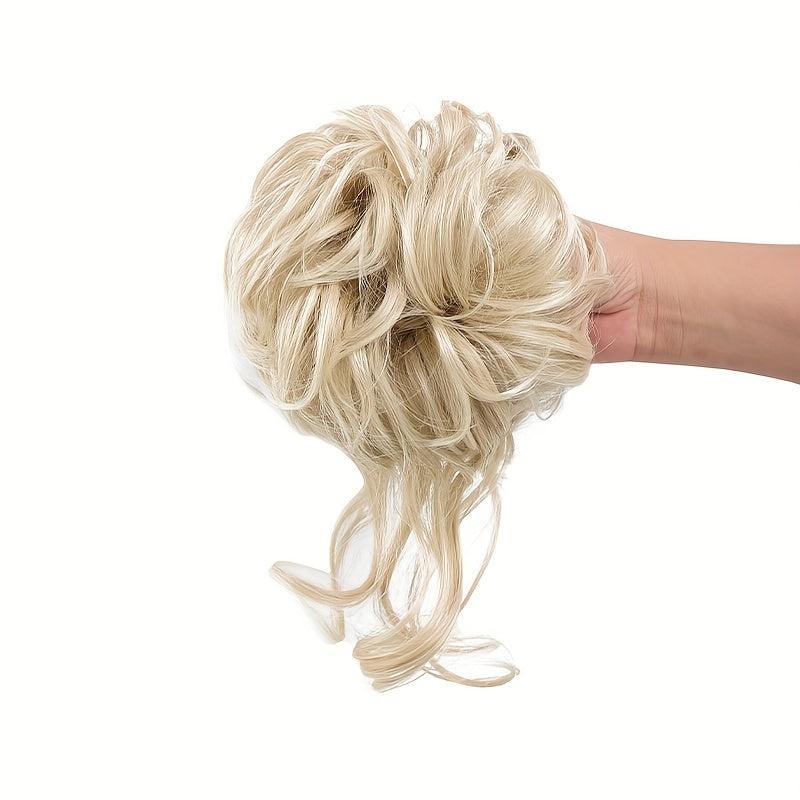 Messy Bun Hairpiece Extension Ponytail Clip Scrunchies Hairpieces for Women