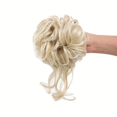 Messy Bun Hairpiece Extension Ponytail Clip Scrunchies Hairpieces for Women