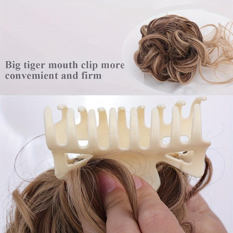Messy Bun Hairpiece Extension Ponytail Clip Scrunchies Hairpieces for Women