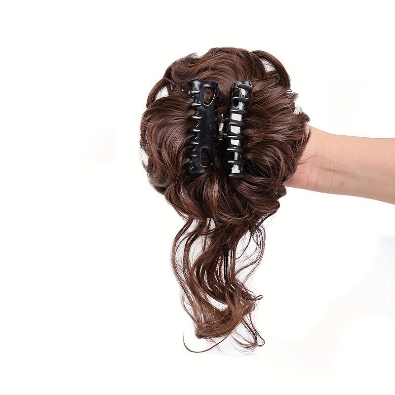 Messy Bun Hairpiece Extension Ponytail Clip Scrunchies Hairpieces for Women