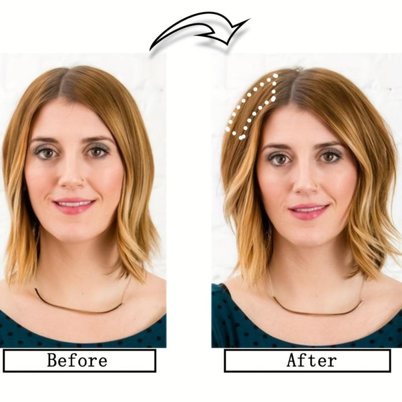 25 4cm Short Straight Synthetic Hair Extensions for Women