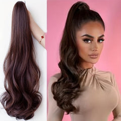 45 72 Cm Curly Ponytail Hair Extension Claw Clip Long Wavy Hairpiece