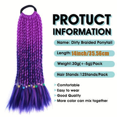 Ombre Synthetic Senegalese Twist Hair Braids Extensions 35 56 Cm
