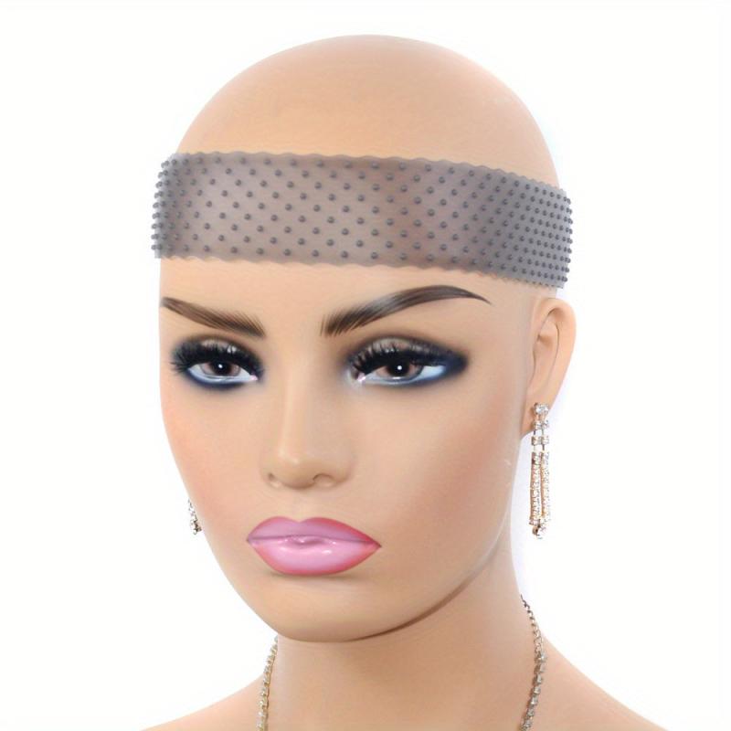 Non Slip Silicone Wig Grip Headband Transparent Wig Cap