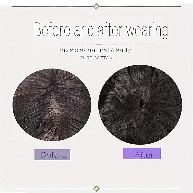 Deep Wave Hair Toppers for Women 100% Real Human Hair
