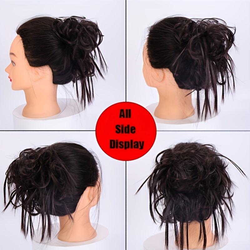 16cm Synthetic Messy Hair Bun Chignon Hair Extension for Women